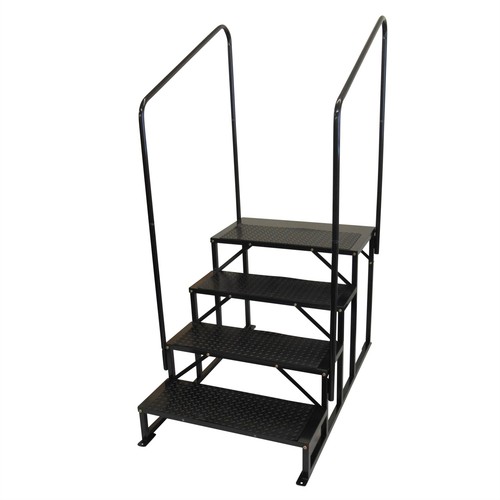 Portable staging stairs - portable,