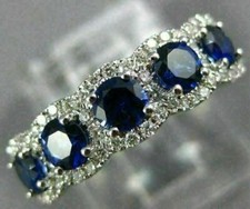 ESTATE WIDE .90CT DIAMOND &