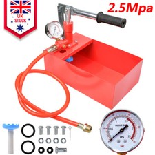 Water pressure test - test, pump