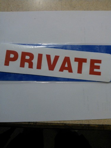 New private self - new, adhesive