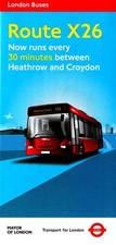 Route X26 London Bus Timetable