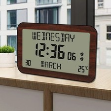 Calendar Clock Date and Time Day of The Week Clocks Temperature Display Digital