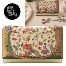 Mala Leather Foxglove RFID