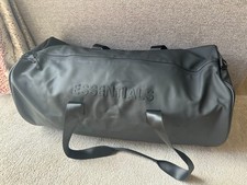 Fear of God Essentials Black Waterproof Duffel Bag, Minimalist Gym/ Travel Bag