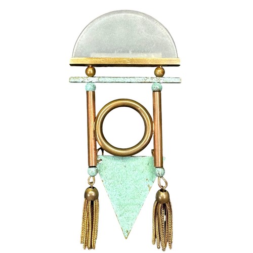 Vintage post modern lucite - post,