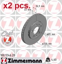 X2 PCS FRONT BRAKE DISC ROTOS