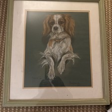 Pastel portrait, Study of a