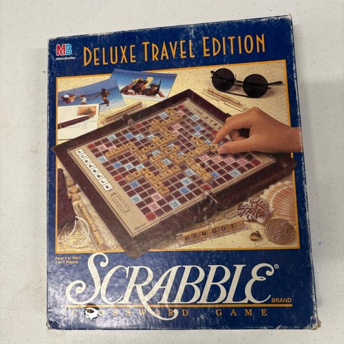 Vintage scrabble deluxe - vintage,