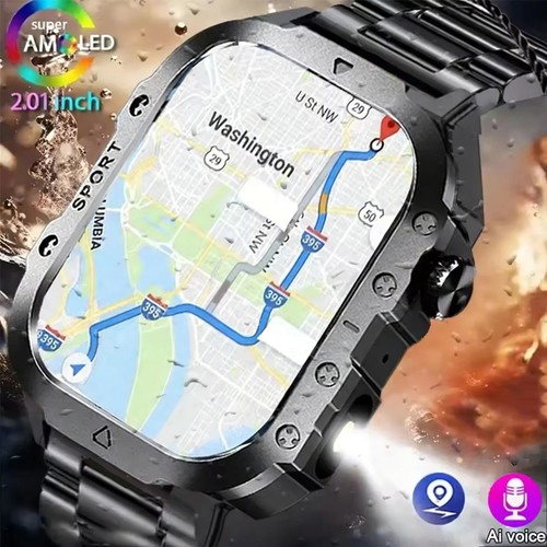 Military gps smart watch men - gps,