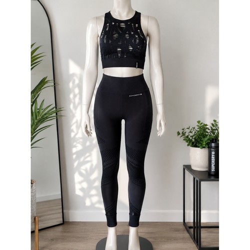 Superdry black seamless - black,