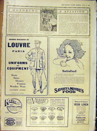 Old vintage print bsa - vintage,