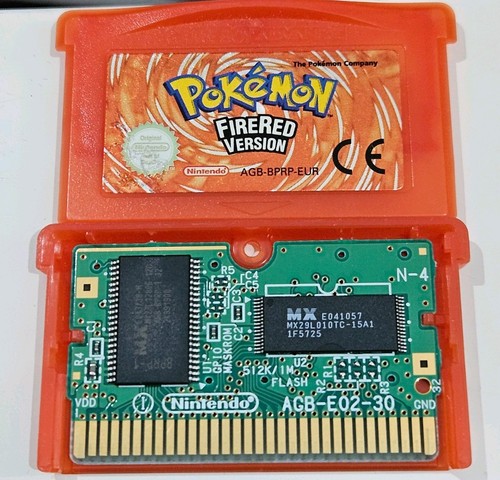 Pokémon fire red game boy - pokémon,