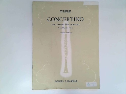 Concertino for clarinet and - concertino,