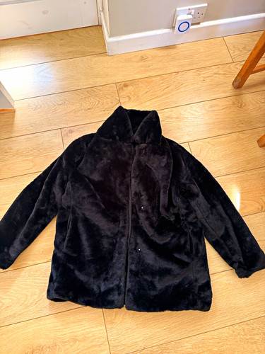 Women black faux fur - women's,