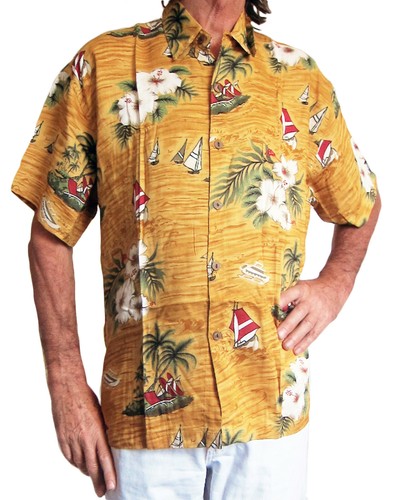 Loud hawaiian shirt dark - hawaiian,