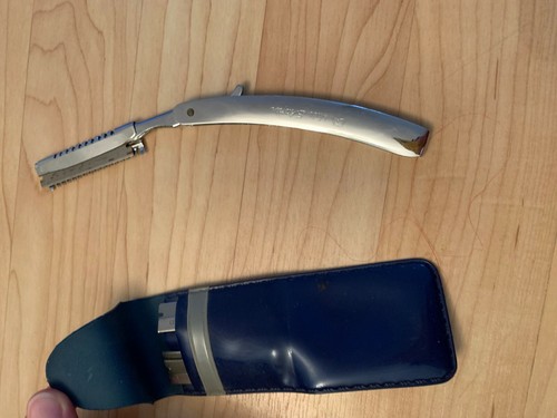 Vtg barber hair shaper razor - barber,