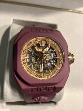NWT VERSACE Bordeaux Purple