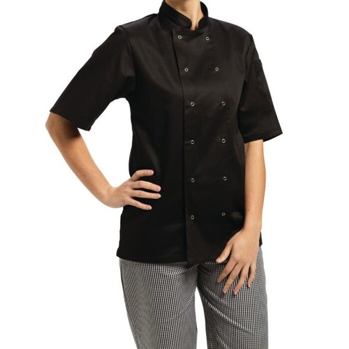Short sleeve chef jacket - chef,