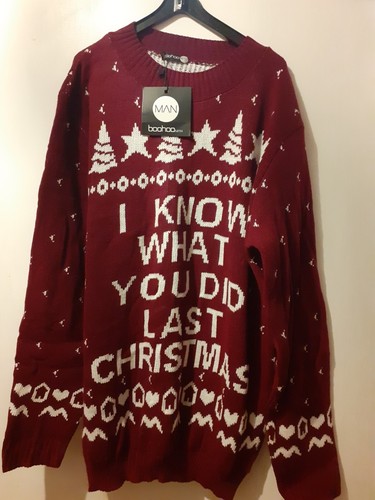 Mens xmas jumper size - mens,