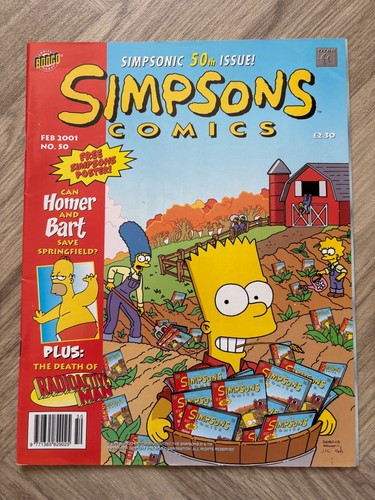 The simpsons comics issue - comics,