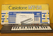 Vintage Casio Casiotone MT-25  Boxed Keyboard 1980s - RARE
