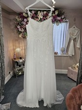 Ivory A Line Wedding Dress