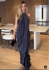 ZARA NEW WOMAN MIDI HALTER