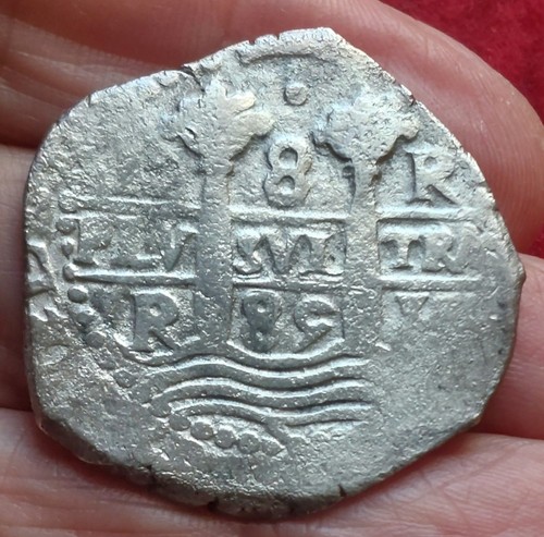 Peru 1685l piece eight 8 - peru, of