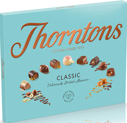 Thorntons chocolates - thorntons,