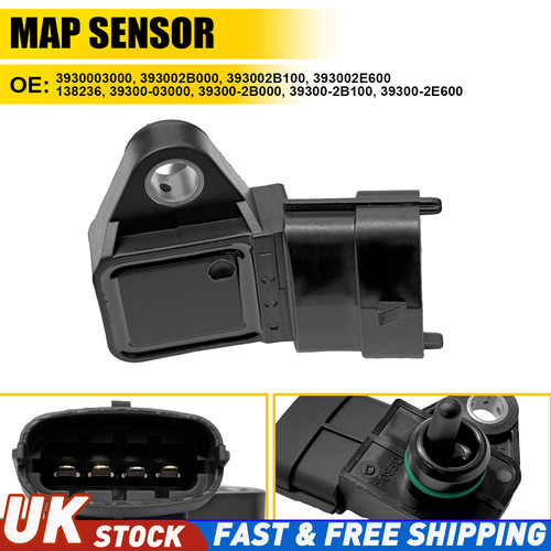 Intake manifold map pressure - intake,