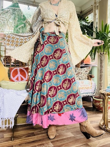 Layered hippie maxi - layered,