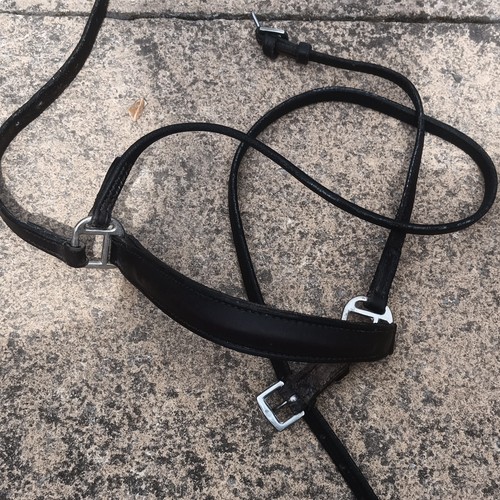 Brown leather vintage drop - brown,