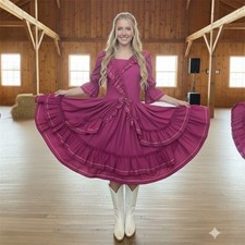 VTG Fancy Square Dance Dress