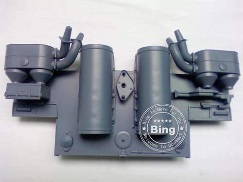 Plastic rear panel spare - rear,