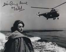 Shirley Anne Field Signed 8x10 Photo ~ The War Lover (1962) - Steve McQueen