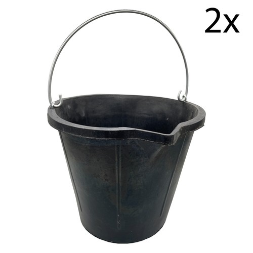 Litre rubber bucket - 2,