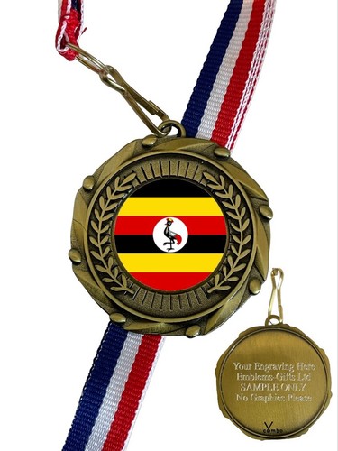 Uganda national flag - uganda, 45mm