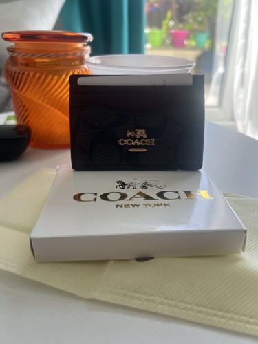 Card holder coach box - coach, dustbag
