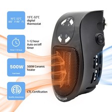 500W Space Heater,Portable