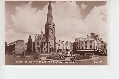 Rppc burn statue - rppc, burn's