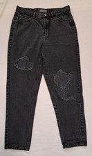Womens Primark black Ripped