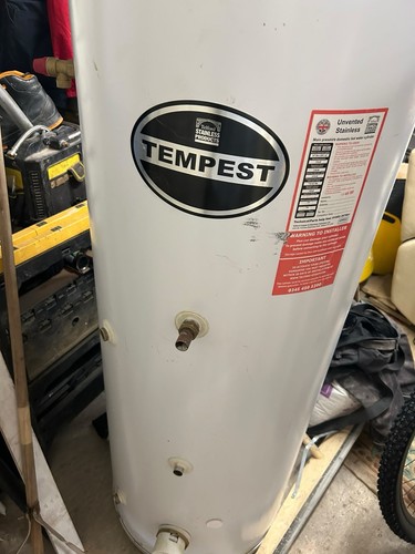 Tempest pressurised cylinder - tempest,