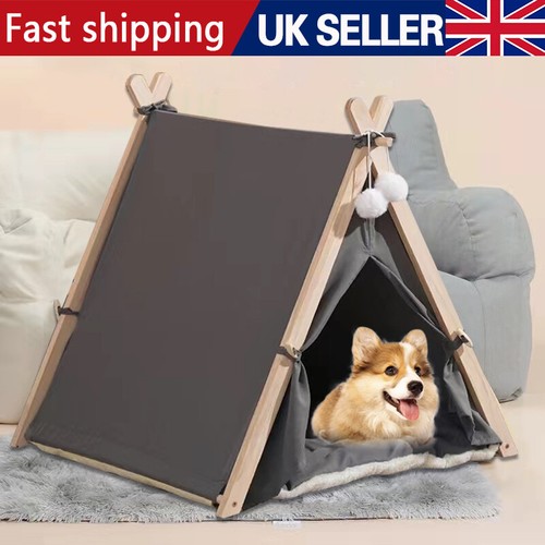 Large pet teepee bed - large,