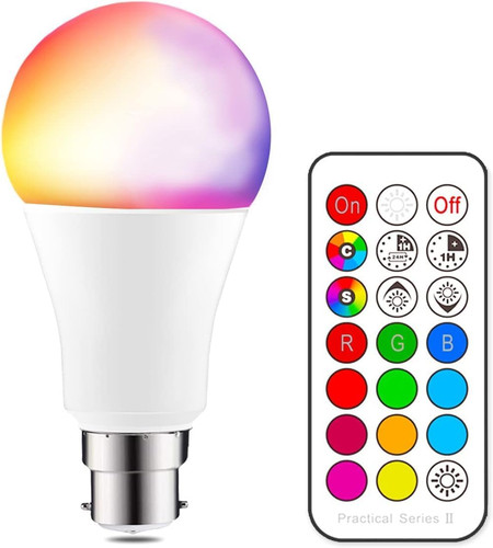 B22 colour changing - b22, bulb