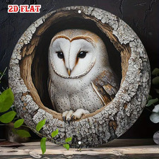 Stunning Owl Garden Plaque