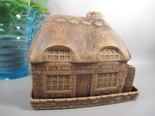 large cottage herb garden / planter / garlic onion holder / incense burner VTG