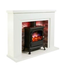 Electric Fireplace Suite with