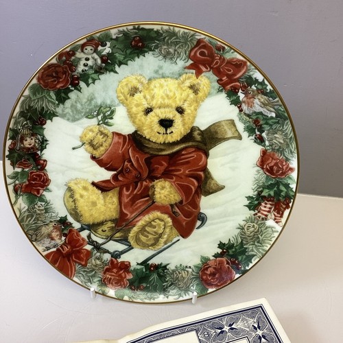 Franklin mint heirloom teddy - franklin,
