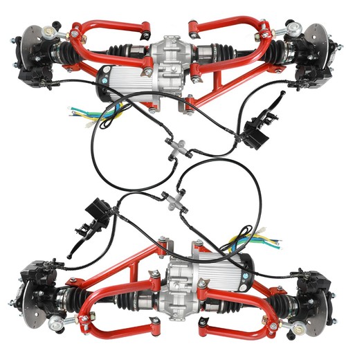 4wd axle front rear - 4wd,