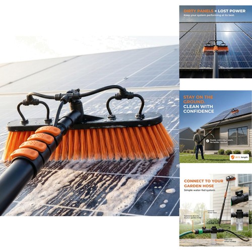20ft water fed solar panel - water,